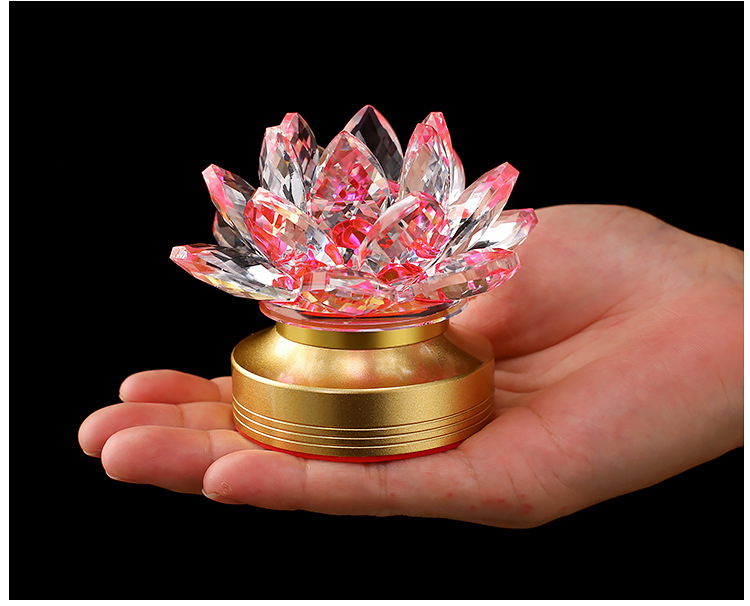 Lotus Lantern Household Crystal Led Buddha Lamp Buddha Front Lantern Pilot Lamp Guanyin Colorful Lotus Lamp Lotus Lantern Household Crystal Led Buddha Lamp Buddha Front Lantern Pilot Lamp Guanyin Colorful Lotus Lamp