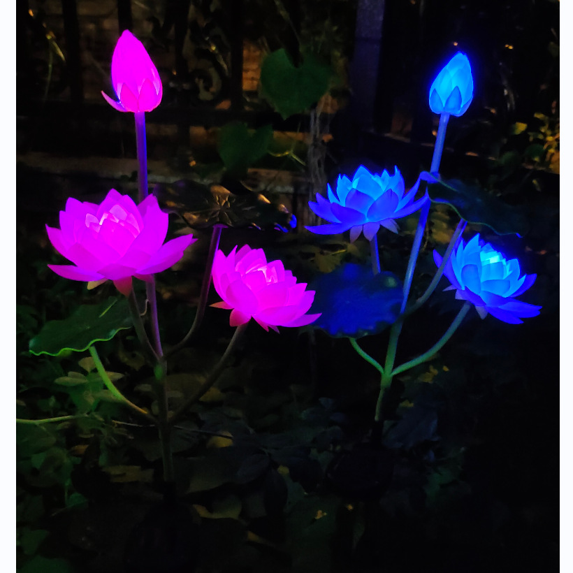 Solar Color Color Changing Lotus Festive Lantern Led Floor Outlet Lotus Lotus Lamp Festive Lantern Decoration Lawn Lamp 3led Simulation Festive Lantern Festive Lantern Solar Color Color Changing Lotus Festive Lantern Led Floor Outlet Lotus Lotus Lamp Festive Lantern Decoration Lawn Lamp 3led Simulation Festive Lantern Festive Lantern