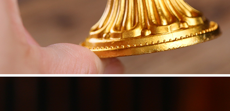 Pure Copper Buddha Front Lantern Lotus Butter Lamp Holder Worship Buddhist Home Indoor Insulation Candle Holder High Feet Pure Copper Buddha Front Lantern Lotus Butter Lamp Holder Worship Buddhist Home Indoor Insulation Candle Holder High Feet
