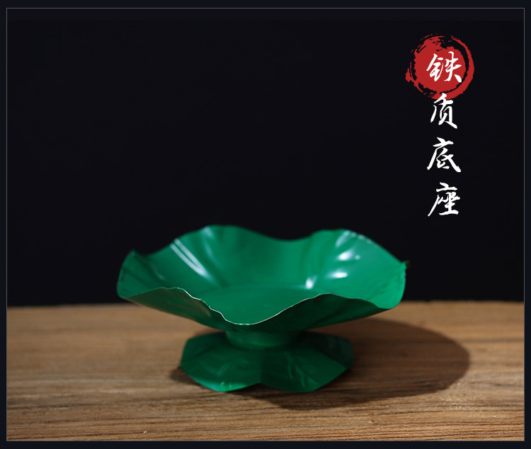 Free Shipping Five Fu Lotus Candles Buddhist Supplies Wish Lotus Butter Lamp Sets with Religious Lotus Lantern
