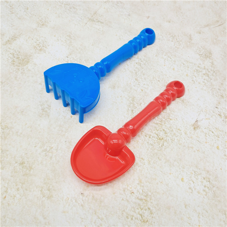 Beach Toy Bucket 5-Piece Set Water Digging Sand Seaside Toy Shovel Rake Kindergarten Baby Toy