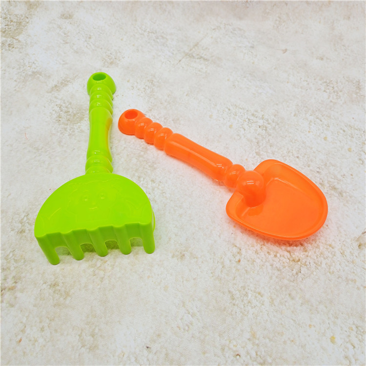Beach Toy Bucket 5-Piece Set Water Digging Sand Seaside Toy Shovel Rake Kindergarten Baby Toy
