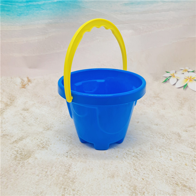 Beach Toy Bucket 5-Piece Set Water Digging Sand Seaside Toy Shovel Rake Kindergarten Baby Toy