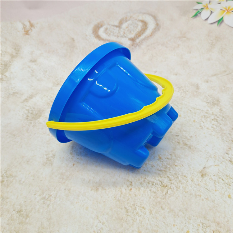 Beach Toy Bucket 5-Piece Set Water Digging Sand Seaside Toy Shovel Rake Kindergarten Baby Toy