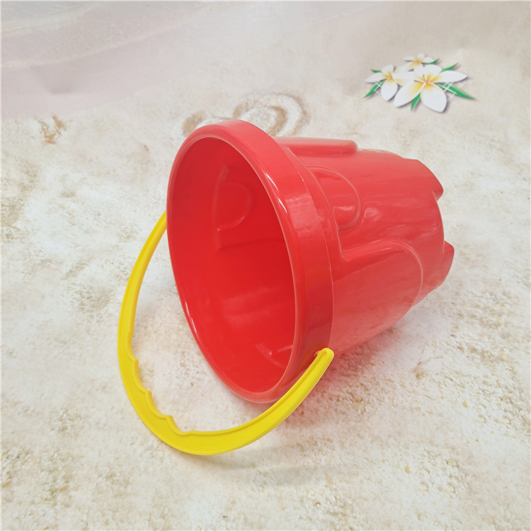 Beach Toy Bucket 5-Piece Set Water Digging Sand Seaside Toy Shovel Rake Kindergarten Baby Toy
