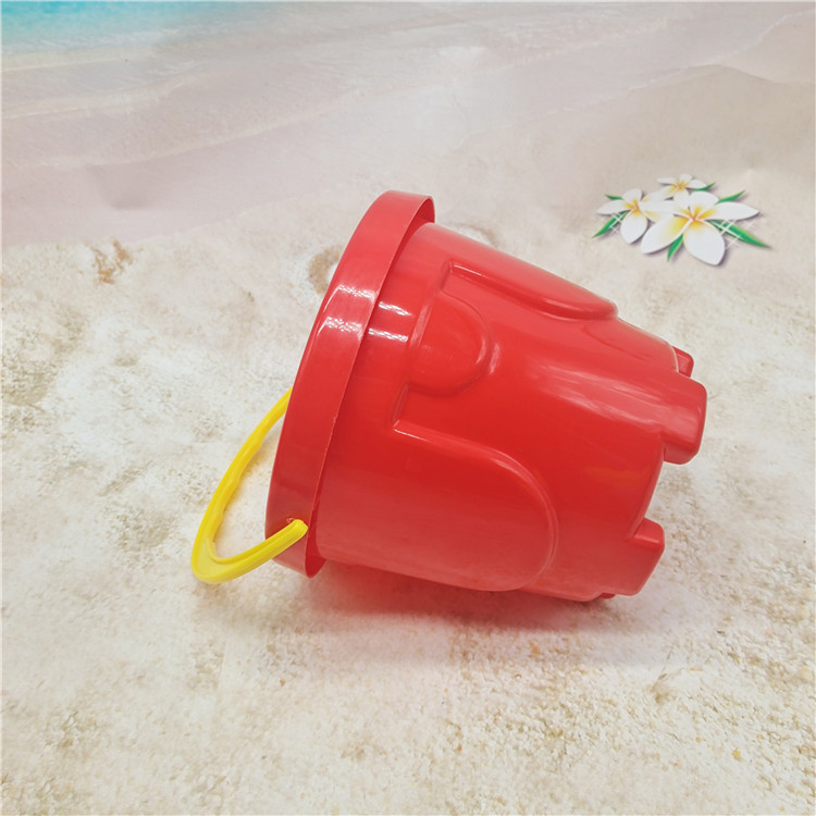 Beach Toy Bucket 5-Piece Set Water Digging Sand Seaside Toy Shovel Rake Kindergarten Baby Toy