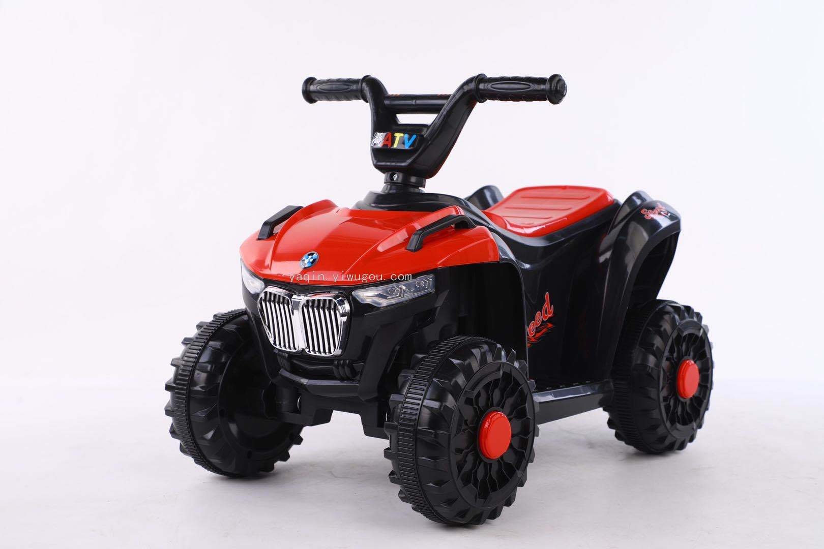New Children&#039;s Toy ATV Remote Control Electric Beach Vehicle with Music Light Sitting Factory Direct Sales