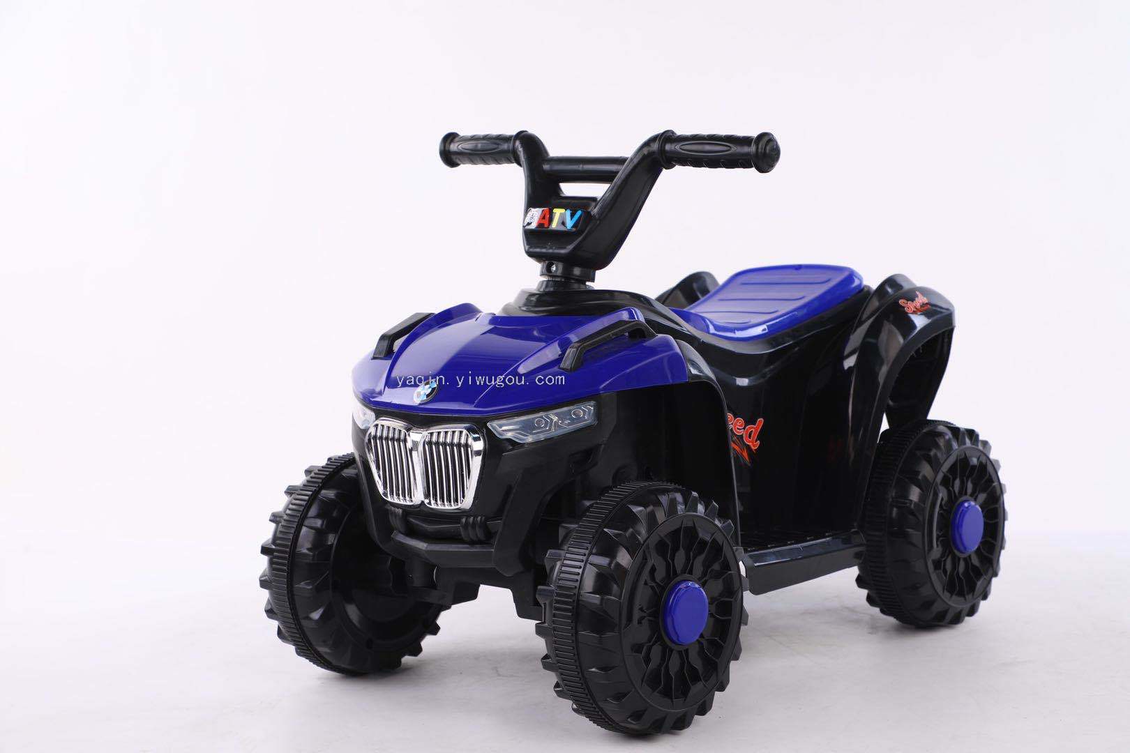 New Children&#039;s Toy ATV Remote Control Electric Beach Vehicle with Music Light Sitting Factory Direct Sales