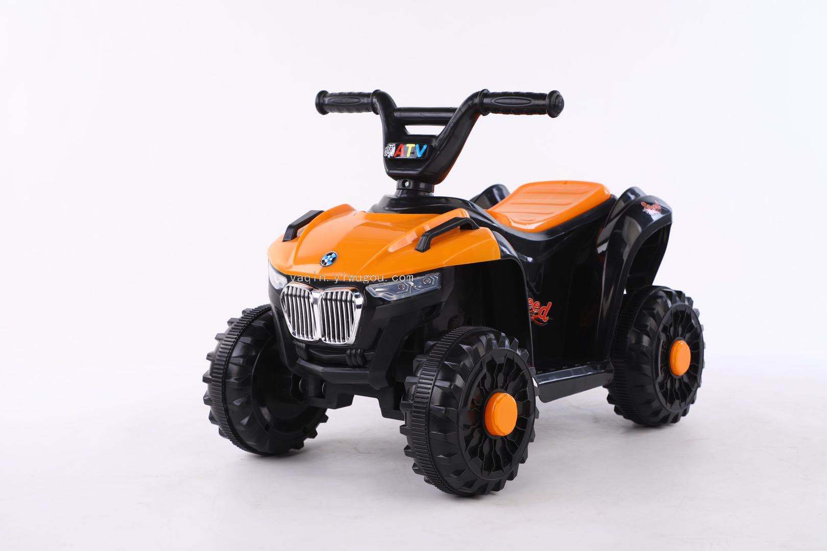 New Children's Toy ATV Remote Control Electric Beach Vehicle with Music Light Sitting Factory Direct Sales