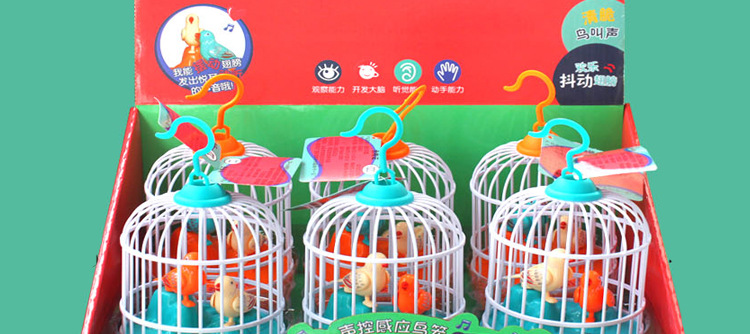 BestSeller on Douyin Beach Voice Control Mini Cute Puppy Cage Simulation Sound and Light Bird Cage Play House Toy BestSeller on Douyin Beach Voice Control Mini Cute Puppy Cage Simulation Sound and Light Bird Cage Play House Toy