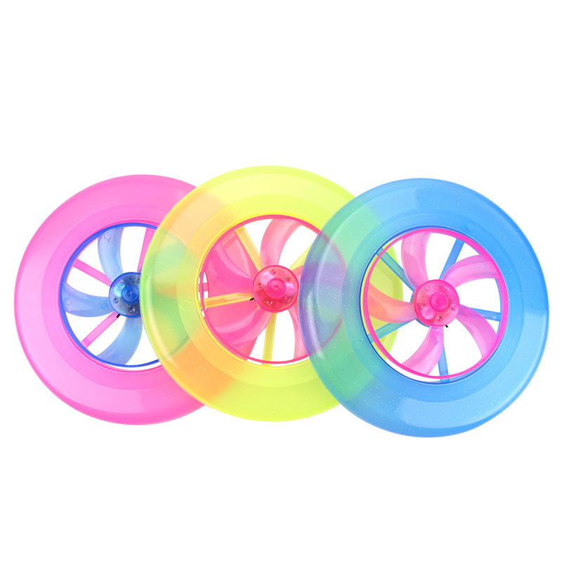 New Flash Frisbee Beach Plaza Flash Frisbee Outdoor flash Toy sports Frisbee