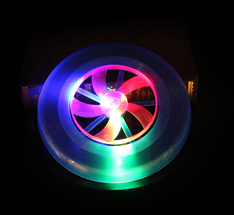 New Flash Frisbee Beach Plaza Flash Frisbee Outdoor flash Toy sports Frisbee