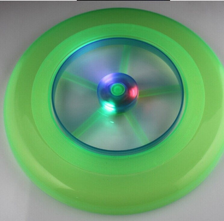 New Flash Frisbee Beach Plaza Flash Frisbee Outdoor flash Toy sports Frisbee