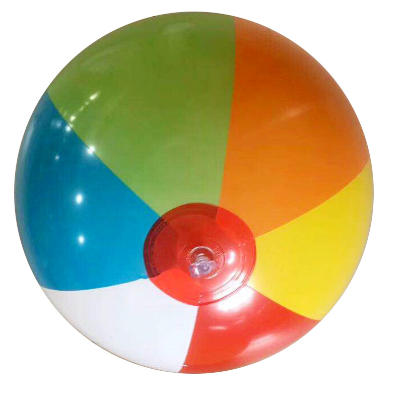 Beach Toy 30cm Color Inflatable Ball Children's Water Ball 6 Color Beach Toy Ball Beach Ball