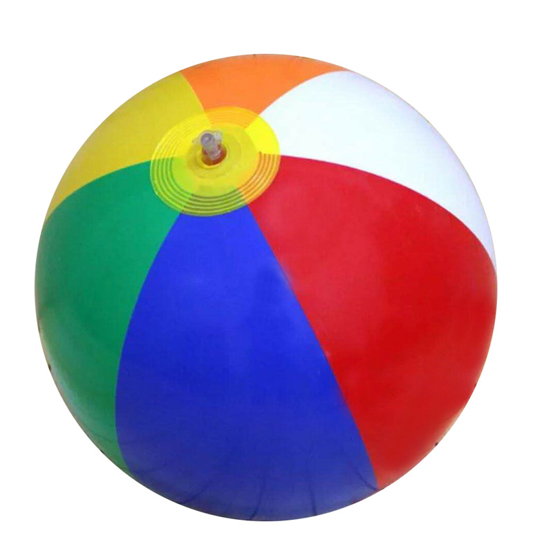 Beach Toy 30cm Color Inflatable Ball Children's Water Ball 6 Color Beach Toy Ball Beach Ball