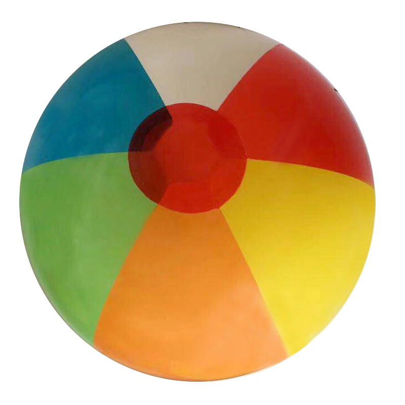 Beach Toy 30cm Color Inflatable Ball Children's Water Ball 6 Color Beach Toy Ball Beach Ball