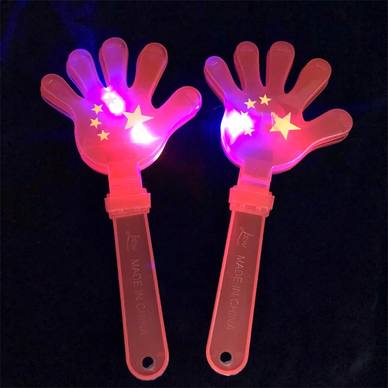National Flag Hand Racket 28cm National Flag Luminous Hand Racket Five-Star Red Flag Hand Clap National Day Cheering Props Wholesale National Flag Hand Racket 28cm National Flag Luminous Hand Racket Five-Star Red Flag Hand Clap National Day Cheering Props Wholesale