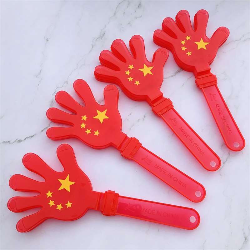Hand Clap Device Plastic Toy Applauding Bats Clapping Hand Palm Shooting New Material Clapping Device Palm Customization