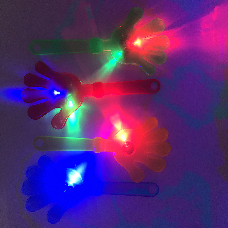Crossborder hot selling luminous hand clap Concert Birthday party Booster New strange hand clap toy manufacturer Crossborder hot selling luminous hand clap Concert Birthday party Booster New strange hand clap toy manufacturer