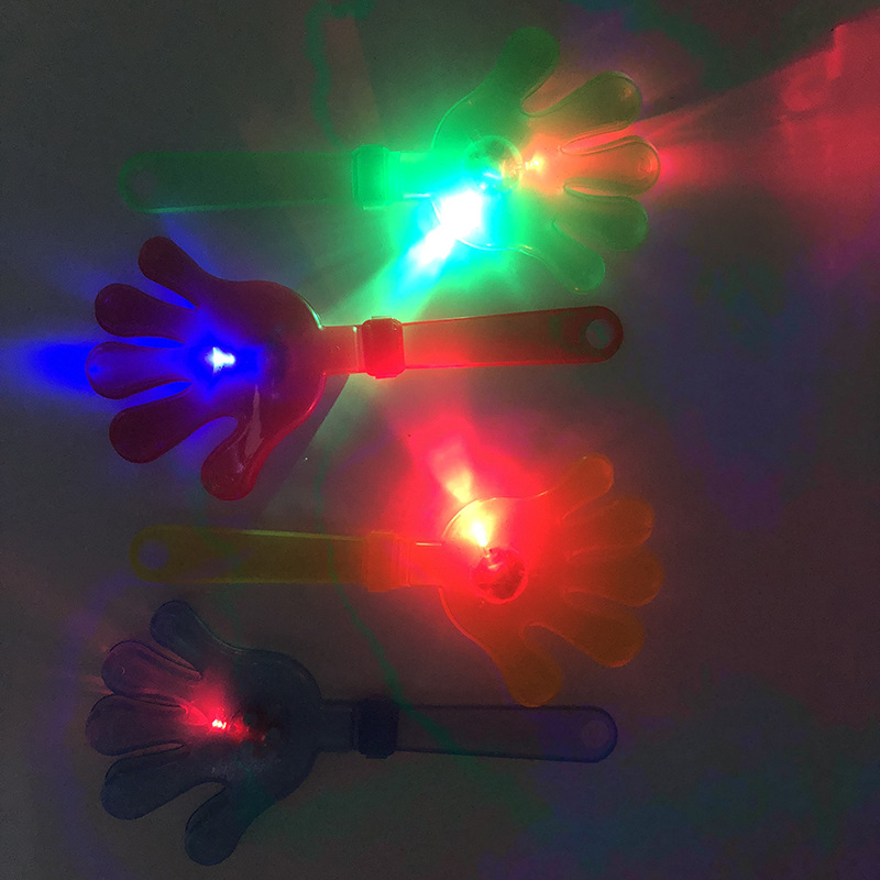 Crossborder hot selling luminous hand clap Concert Birthday party Booster New strange hand clap toy manufacturer Crossborder hot selling luminous hand clap Concert Birthday party Booster New strange hand clap toy manufacturer