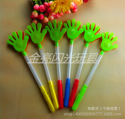 Jinliang Factory Direct Sales Luminous Clapping Device Light Stick Night Market Wholesale Concert Hand Clap Jinliang Factory Direct Sales Luminous Clapping Device Light Stick Night Market Wholesale Concert Hand Clap