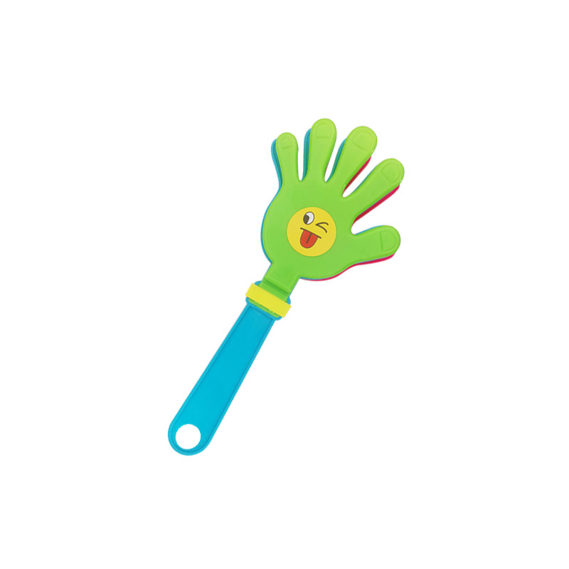 Clap Trap Wholesale Palm Racket New Material Clapping Device Large Activity Cheering Props 28cm Clapping Device Claps Small Hand-Shape Swatter Clapping Device