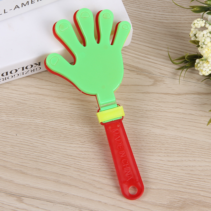 Concert cheering props clap hand environmental protection 19cm new materials for children, plastic customization Concert cheering props clap hand environmental protection 19cm new materials for children, plastic customization