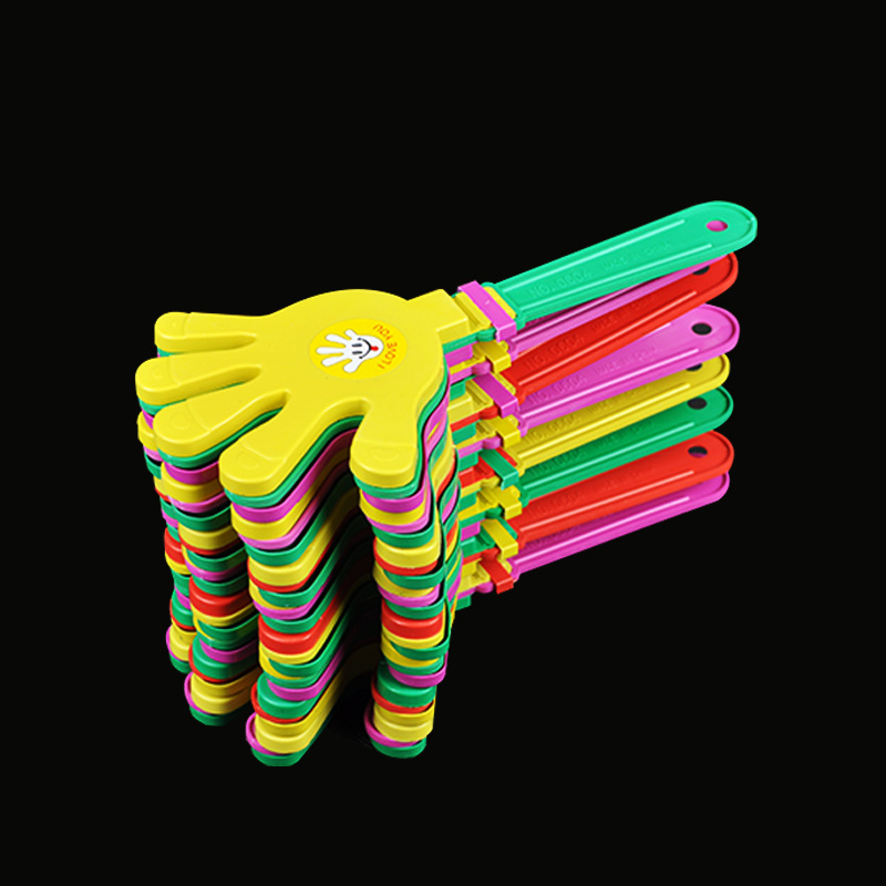 Colorful Luminous Clapper Toy LED Light-Emitting Hand Clap 28cm Large Palm Clap Trap Clapper Manufacturer