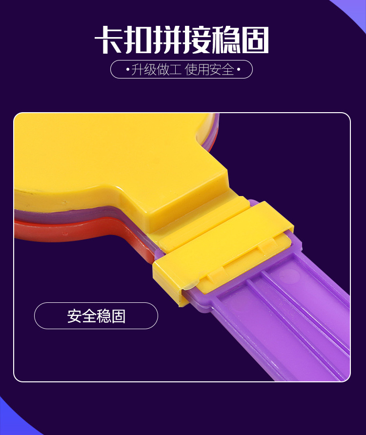 Colorful Luminous Clapper Toy LED Light-Emitting Hand Clap 28cm Large Palm Clap Trap Clapper Manufacturer Colorful Luminous Clapper Toy LED Light-Emitting Hand Clap 28cm Large Palm Clap Trap Clapper Manufacturer