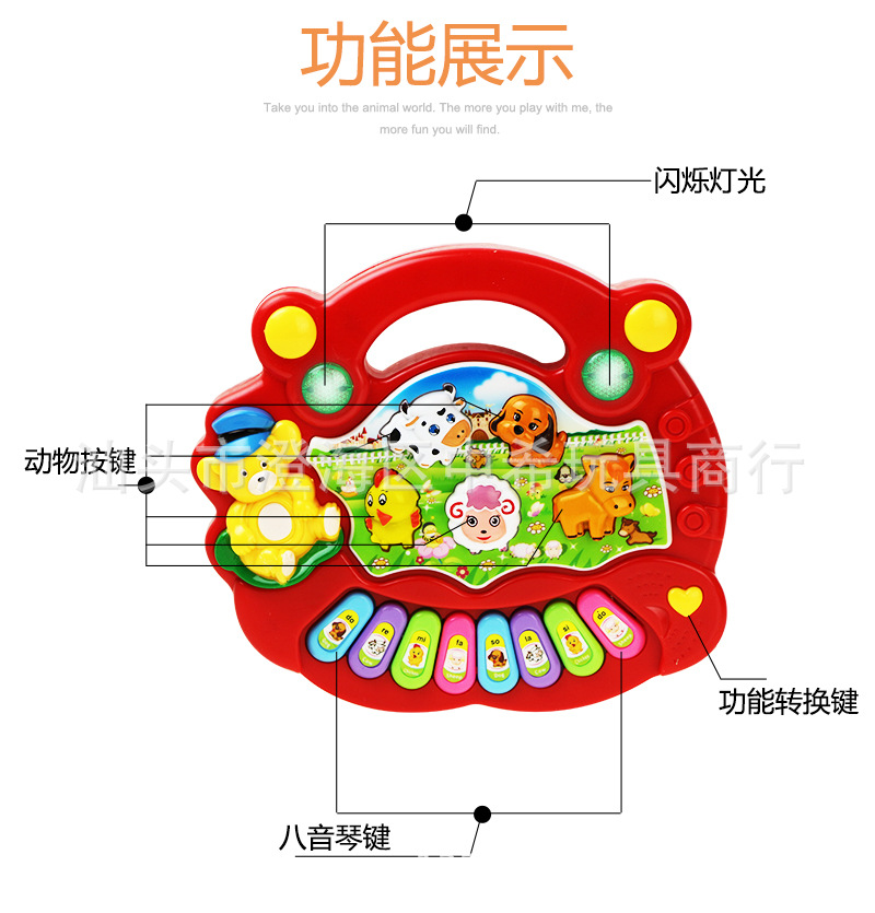 Electronic organ hand clap drum sound light music story baby education baby Toys Amazon Electronic organ hand clap drum sound light music story baby education baby Toys Amazon