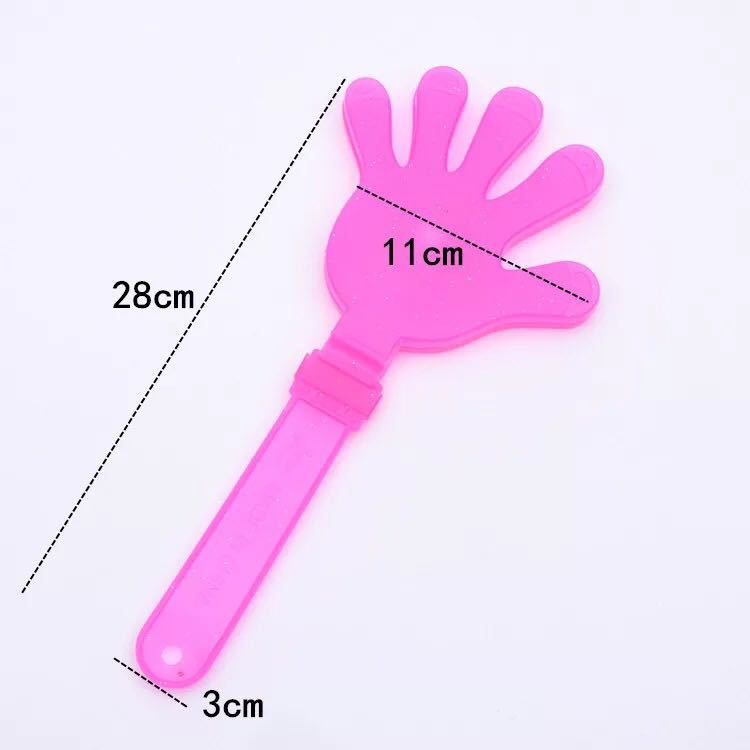 28cm Large Clap Trap Light-Emitting Clapping Device Plastic Toys Applauding Bats Festival Activities Hand Clap 28cm Large Clap Trap Light-Emitting Clapping Device Plastic Toys Applauding Bats Festival Activities Hand Clap