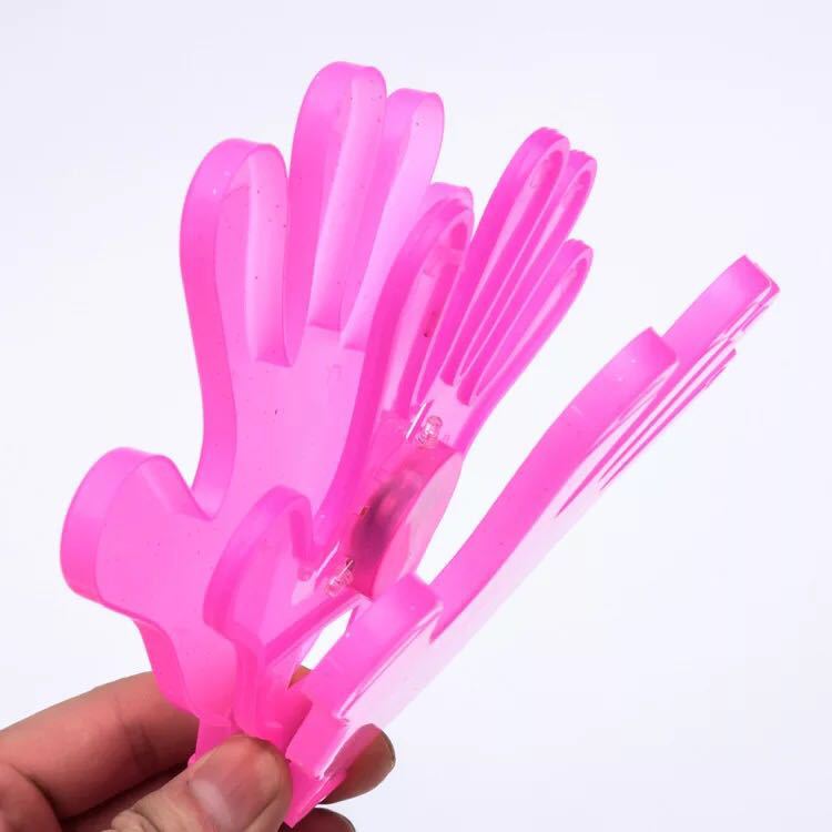 28cm Large Clap Trap Light-Emitting Clapping Device Plastic Toys Applauding Bats Festival Activities Hand Clap 28cm Large Clap Trap Light-Emitting Clapping Device Plastic Toys Applauding Bats Festival Activities Hand Clap