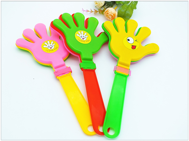 Large Clap Trap Environmental Protection Not Luminous Plastic Toys Smiling Face Claps Hand Clap Large Clap Trap Environmental Protection Not Luminous Plastic Toys Smiling Face Claps Hand Clap