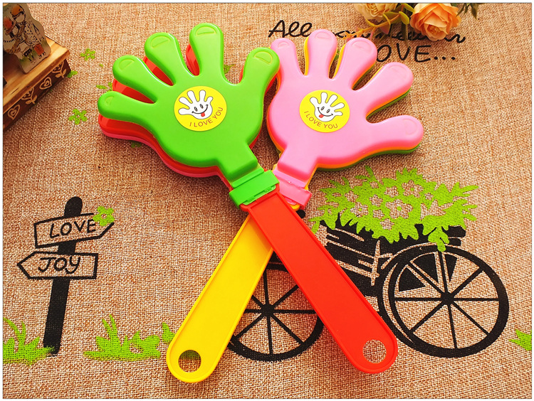 Large Clap Trap Environmental Protection Not Luminous Plastic Toys Smiling Face Claps Hand Clap Large Clap Trap Environmental Protection Not Luminous Plastic Toys Smiling Face Claps Hand Clap