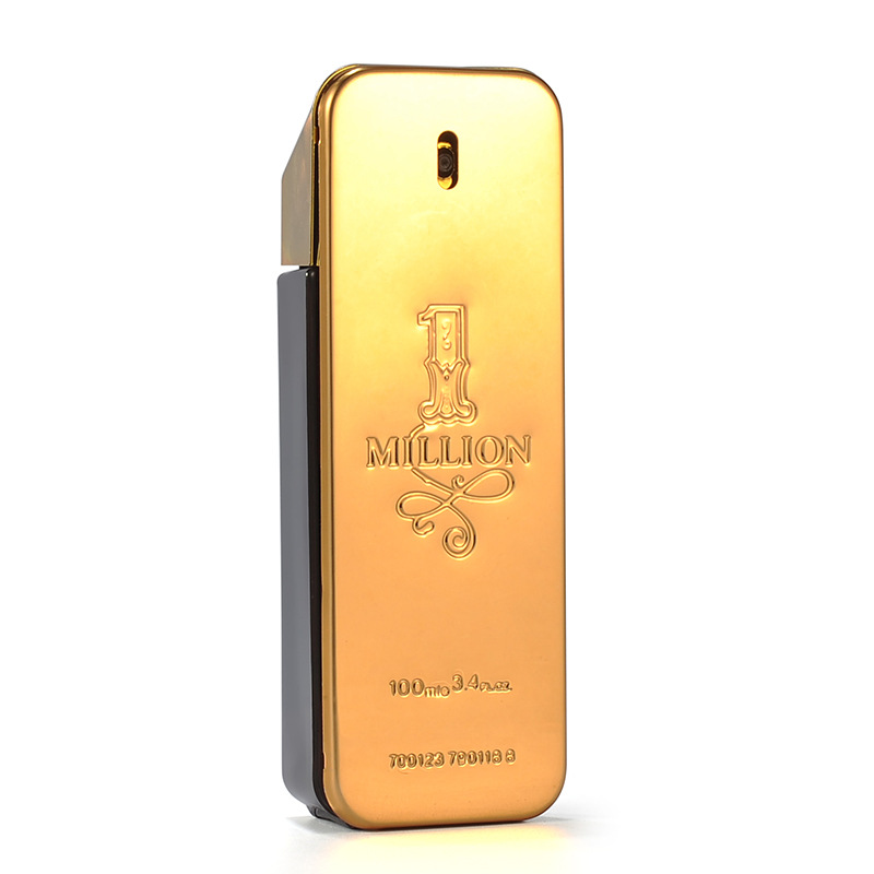 Cross-Border Perfume Million Gold Brick Men &#039;S Perfume Lasting Fragrance Tree Fragrance 100ml One Piece Dropshipping