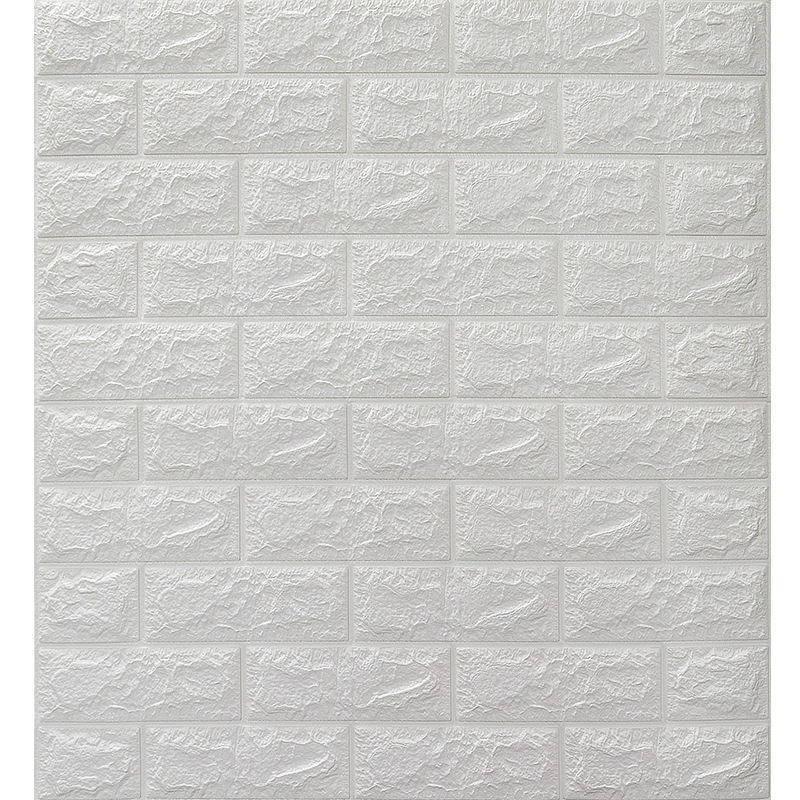 Brick Pattern 3D Stereo Wall Stickers Kindergarten AntiCollision SelfAdhesive Wallpaper Foam Waterproof Wallpaper