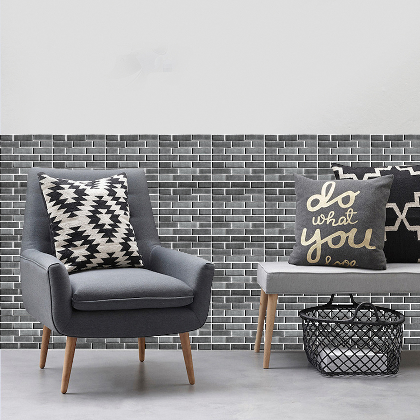 Restaurant Decoration Waterproof 3D 3D Wall Stickers AntiCollision Simulation SelfAdhesive Brick Wall Stickers Restaurant Decoration Waterproof 3D 3D Wall Stickers AntiCollision Simulation SelfAdhesive Brick Wall Stickers