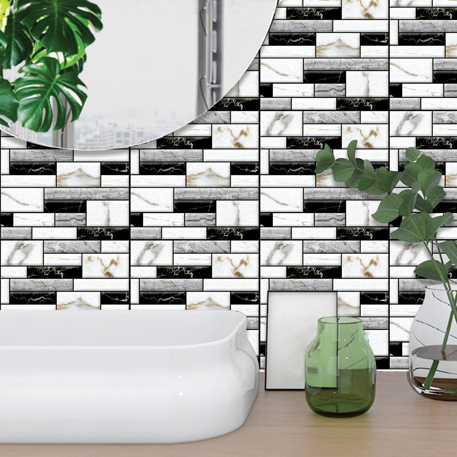 Restaurant Decoration Waterproof 3D 3D Wall Stickers AntiCollision Simulation SelfAdhesive Brick Wall Stickers Restaurant Decoration Waterproof 3D 3D Wall Stickers AntiCollision Simulation SelfAdhesive Brick Wall Stickers
