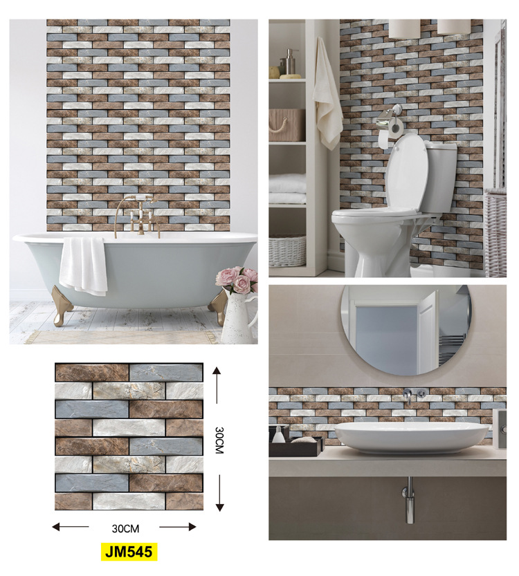 Restaurant Decoration Waterproof 3D 3D Wall Stickers AntiCollision Simulation SelfAdhesive Brick Wall Stickers Restaurant Decoration Waterproof 3D 3D Wall Stickers AntiCollision Simulation SelfAdhesive Brick Wall Stickers