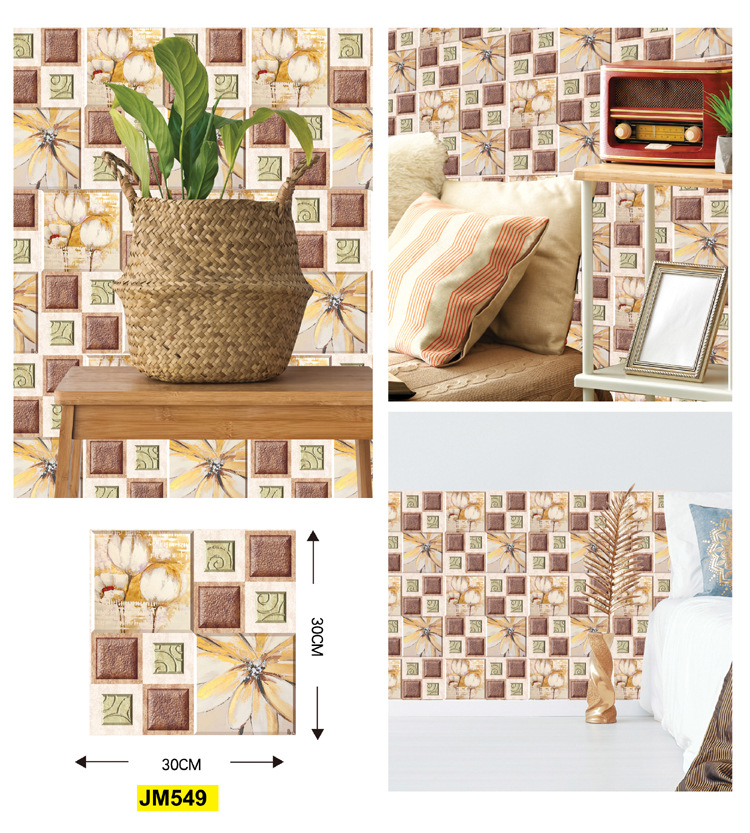 Restaurant Decoration Waterproof 3D 3D Wall Stickers AntiCollision Simulation SelfAdhesive Brick Wall Stickers Restaurant Decoration Waterproof 3D 3D Wall Stickers AntiCollision Simulation SelfAdhesive Brick Wall Stickers