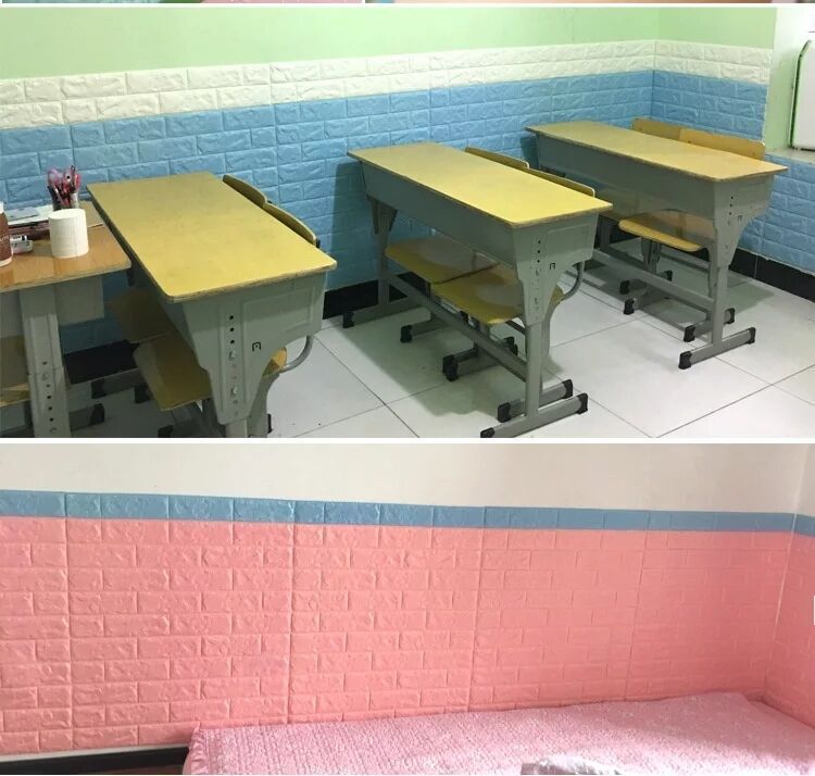 New Style Brick Pattern 3D Three-dimensional Wall Sticker Kindergarten XPe Foam Anti-Collision Self-Adhesive Wainscot New Style Brick Pattern 3D Three-dimensional Wall Sticker Kindergarten XPe Foam Anti-Collision Self-Adhesive Wainscot