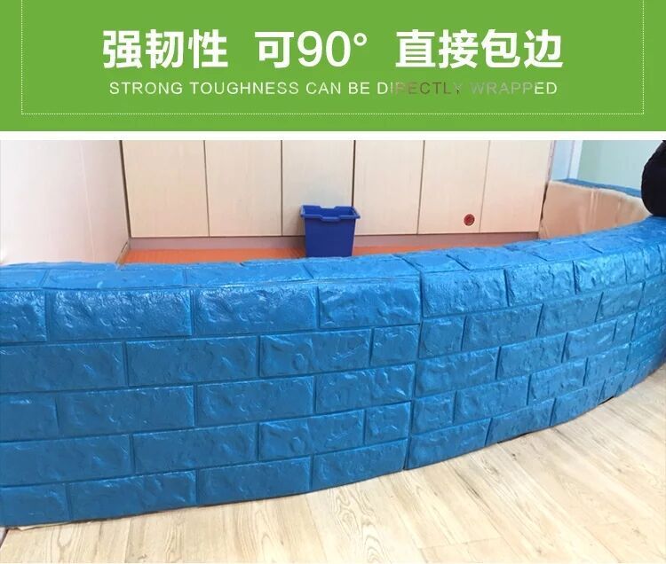 New Style Brick Pattern 3D Three-dimensional Wall Sticker Kindergarten XPe Foam Anti-Collision Self-Adhesive Wainscot New Style Brick Pattern 3D Three-dimensional Wall Sticker Kindergarten XPe Foam Anti-Collision Self-Adhesive Wainscot