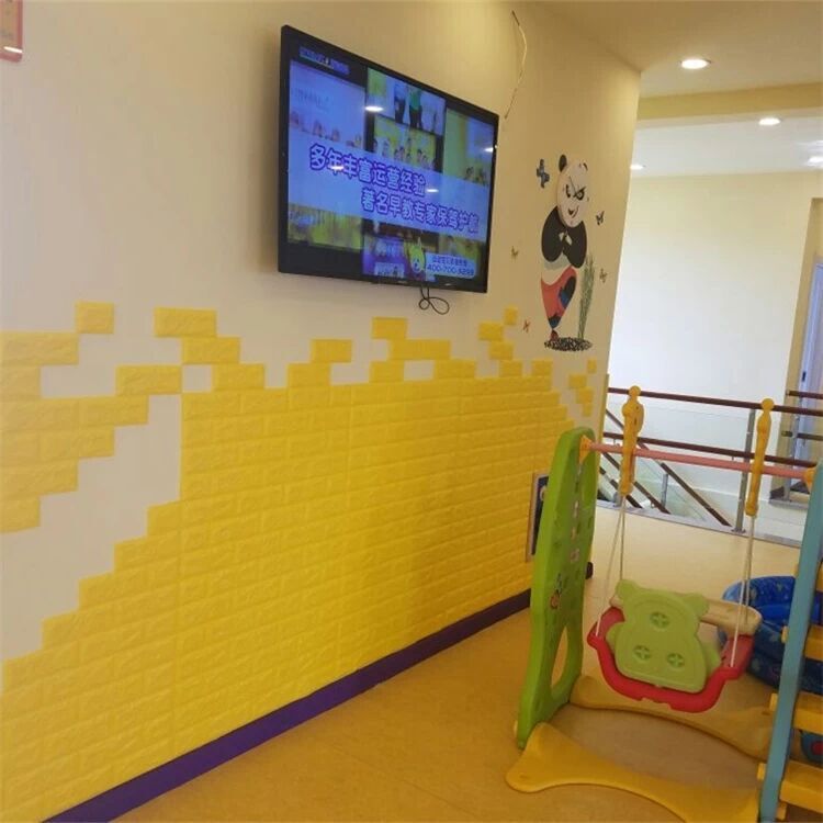 New Style Brick Pattern 3D Three-dimensional Wall Sticker Kindergarten XPe Foam Anti-Collision Self-Adhesive Wainscot New Style Brick Pattern 3D Three-dimensional Wall Sticker Kindergarten XPe Foam Anti-Collision Self-Adhesive Wainscot