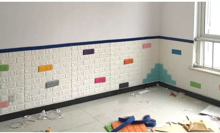 New Style Brick Pattern 3D Three-dimensional Wall Sticker Kindergarten XPe Foam Anti-Collision Self-Adhesive Wainscot New Style Brick Pattern 3D Three-dimensional Wall Sticker Kindergarten XPe Foam Anti-Collision Self-Adhesive Wainscot