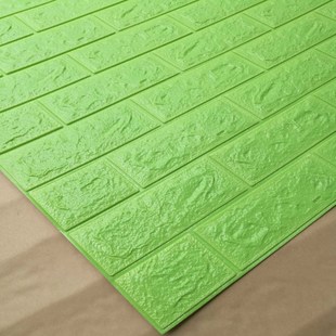  New Style Brick Pattern 3D Three-dimensional Wall Sticker Kindergarten XPe Foam Anti-Collision Self-Adhesive Wainscot 