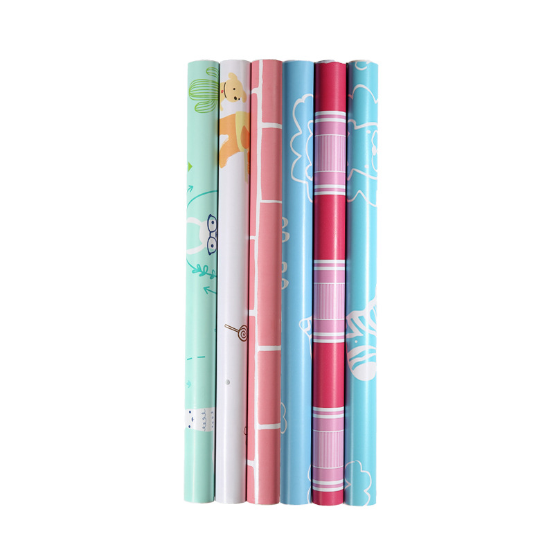 Wallpaper PVC Background Wall Self-Adhesive 3D Waterproof Moisture-Proof Wallpaper Living Room Snowflake Brick