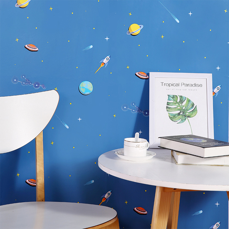 Wallpaper PVC Background Wall Self-Adhesive 3D Waterproof Moisture-Proof Wallpaper Living Room Snowflake Brick