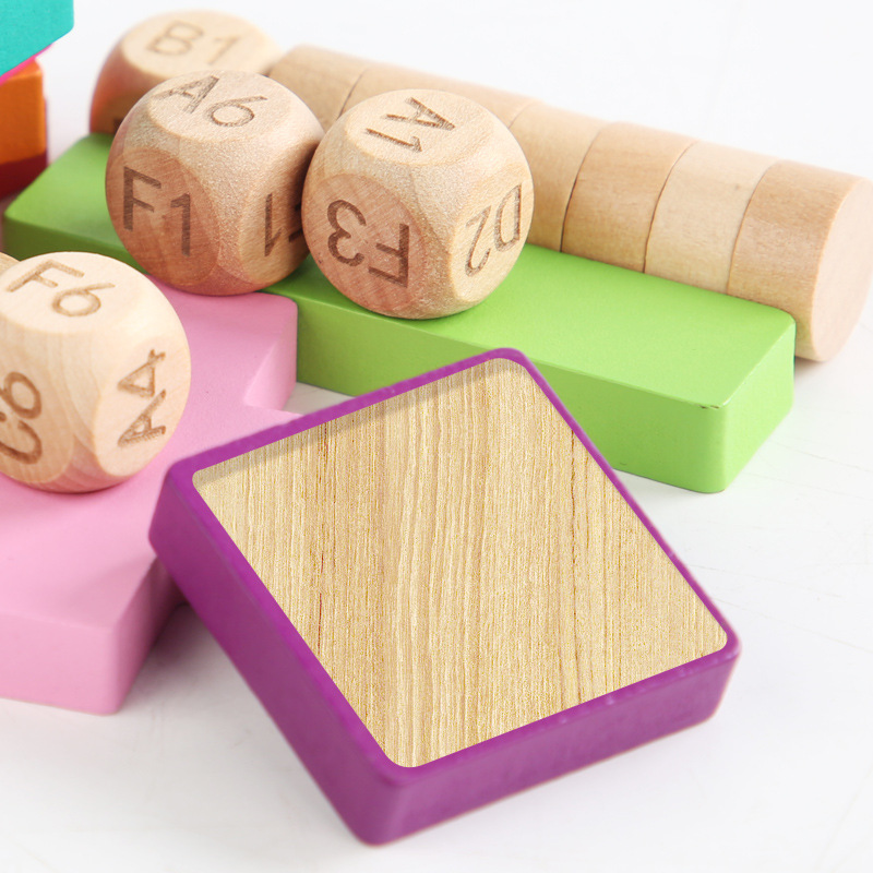 Toy Block  Logic Thinking Block Building Blocks Puzzle Concentration Training Educational Wooden Toys
