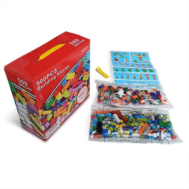 Children&#039;s Assembled Toys Early Childhood Education Bulk Building Blocks Compatible with Lego Toy Block Snowflake Brick