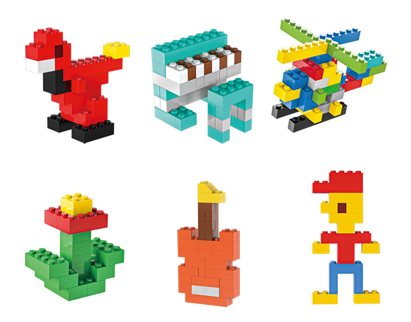 Children's Assembled Toys Early Childhood Education Bulk Building Blocks Compatible with Lego Toy Block Snowflake Brick